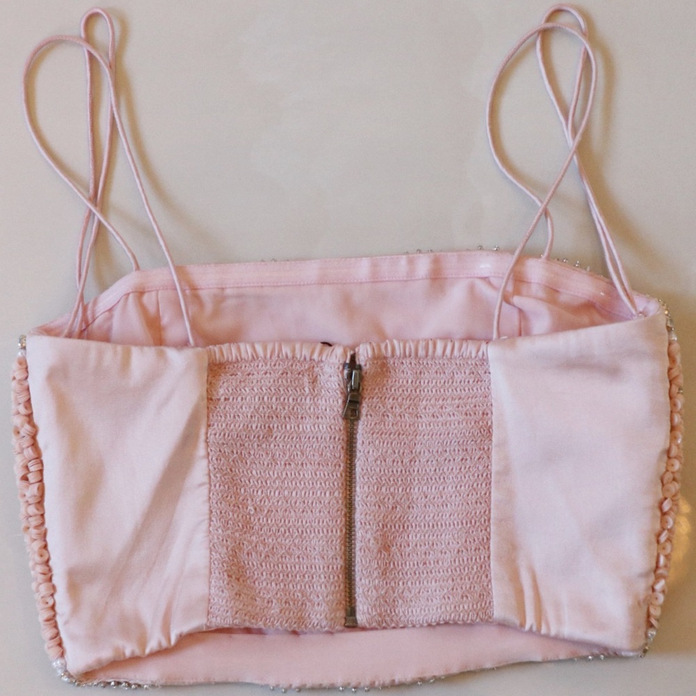ALICE + OLIVIA Ceresi Embellished Spaghetti Strap Top - Picture 14 of 17